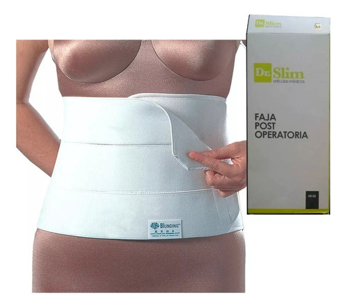 Faja Post-operatoria Post-parto 3 Bandas Dr Slim  - V/a