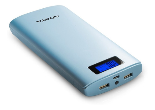 Adata Power Bank Bateria Portatil P20000d Azul 20000mah