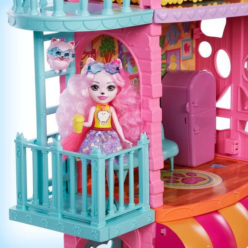 Set De Juego Apartamento Y Cafetería Enchantimals City Tails
