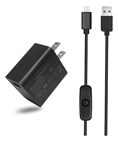 Pack Fuente De Poder 5v3a Con Cable Usb C Para Raspberry Pi