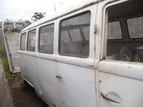 Kombi Vw Van Corujinha 1975 Funcionando P/ Restaurar Barato