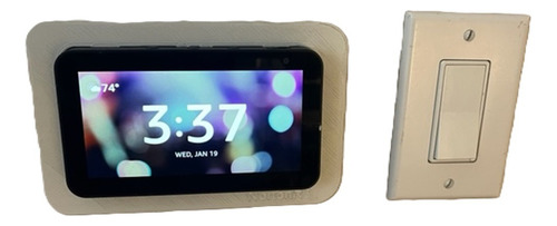 Suporte De Embutir Na Parede Compatível Alexa Echo Show 5