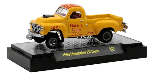 Miniatura Caminhonete Coca Cola Studebaker 2r Truck 50s 1:64