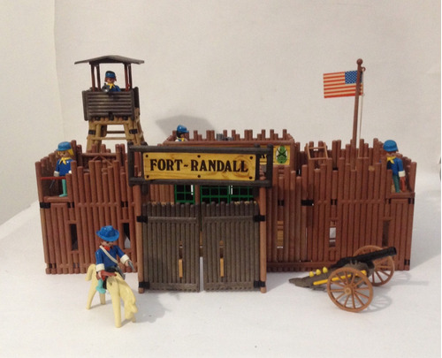 Playmobil Fuerte Fort Randall Exelente Estado