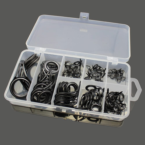 Docooler 75pcs Various Sizes Fishing Rod Guide Tip Fishing L