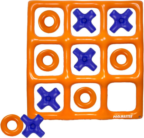 Juego De Dedo Del Pie Tic Tac Flotante Gigante Poolmaster Pa