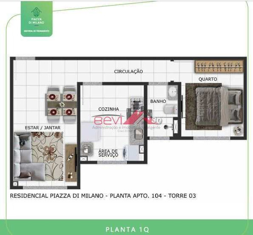 Imagem 13 de 16 de Lançamento Mrv: Piazza Di Milano, Confira Agora! - V6518