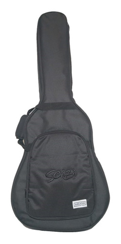 Imagem 10 de 10 de Violão Seizi Neo Akira Mirai Open Pore Black Com Bag