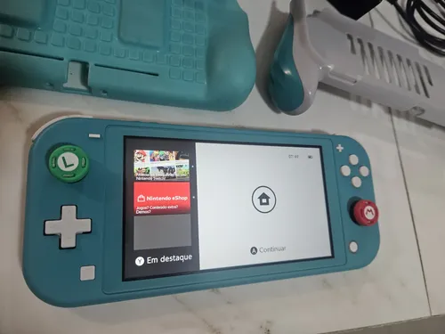 Nintendo Switch Lite + 128gb + 2 Cases | Parcelamento sem juros