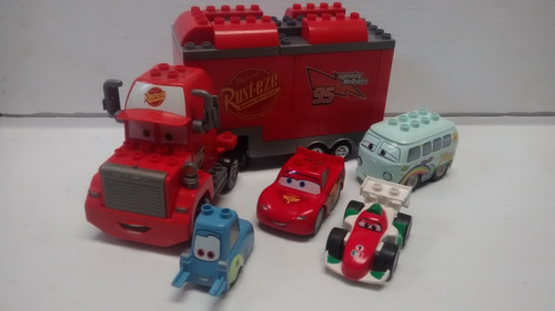 Cars Mack Megabloks Lego Trailer Playset Radiador Truck