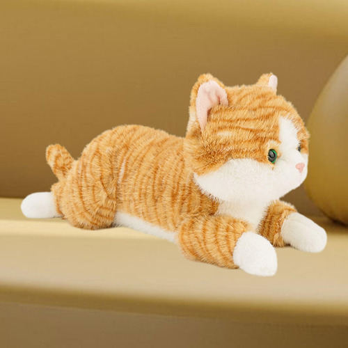 De Peluche, Muñeco De Gato De Peluche, Dibujos Amarillo