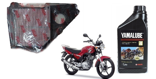 Kit Service Yamaha Ybr 125  Wega Aire Yamalube - Fas Motos