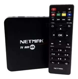 Tv Box Android Smart Tv Mini Pc Netflix 4k Netmak Tienda