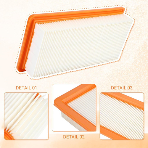 Reemplazo Filtro Para Karcher Ds5500 Ds5600 Ds5800 Ds6000