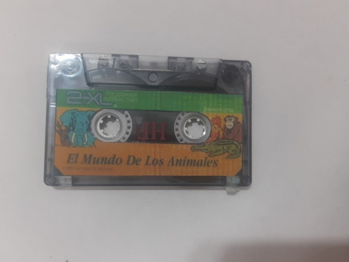 Robot 2xl Cassette El Mundo De Los Animales (Usado)