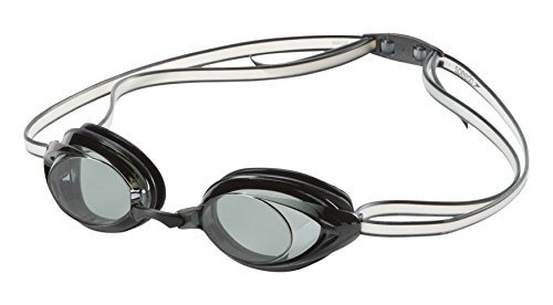 Speedo Jr. Vanquisher 2.0 Gafas De Natación, Humo, Un Tamaño