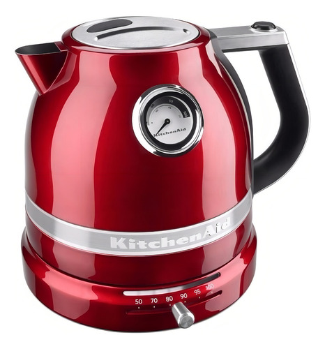 Pava eléctrica KitchenAid Pro Line KEK1522 candy apple red 220V 1.5L