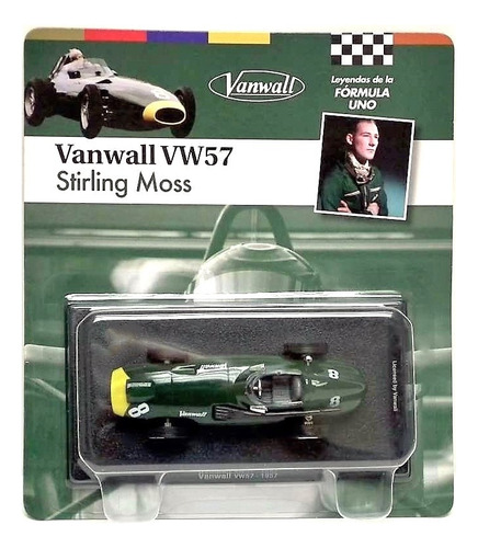 Vanwall Vw57 1957 #8 Stirling Moss - Rba Leyendas F1 1/43