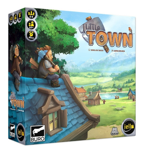 Imagen 1 de 6 de Juego De Mesa Little Town Bureau Muy Lejano