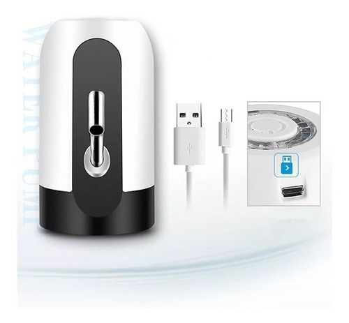 Imagen 5 de 5 de Dispensador Electrico De Agua Bomba Usb Dosificador Bidon