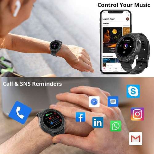 Imagen 6 de 10 de Reloj Smartwatch Blackview X5 Lcd 1,3 Bluetooth 5.0
