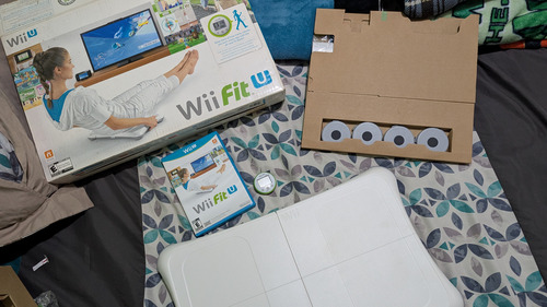 Juego Wii Fit U Con Medidor Ajuste Incluido Nintendo Wii U (Usado)