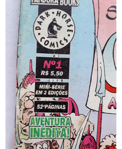 Revista Gibi Hq Groo A Ira De Pipil Khan - Nº 1 - 2002 - A82 (Usado)