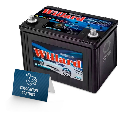 Bateria Willard Ub325 12x35  Colocacion A Domicilio Gratis!