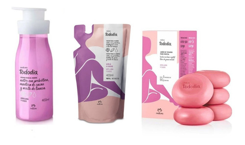Kit 3 Productos Avellana Y Casis Natura