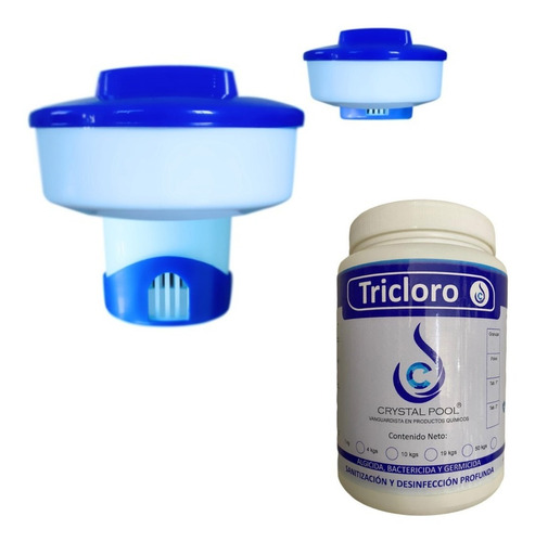 Tricloro Tabletas 3 PLG 1 Kgs Para Alberca C/dosificador