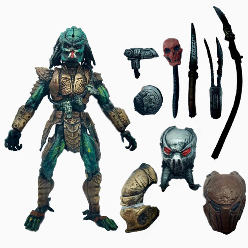 Depredador Predator Figura Acción Articulada Bootleg Juguete