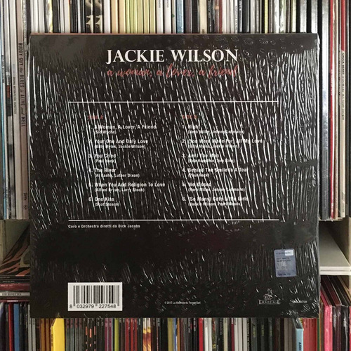 Vinilo Jackie Wilson A Woman A Lover A Friend Eu Import.