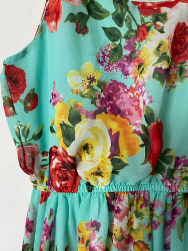 Vestido De Flores Talla Chica