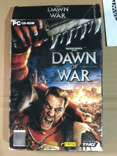 Warhammer 40000 Dawn Of War Pc 3 Discos Y Manual (Usado)