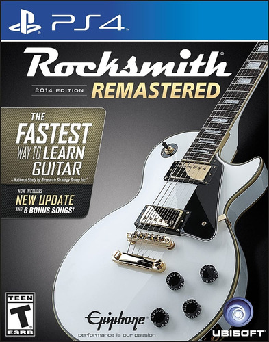 Rocksmith 2014 Edition Remastered W/cable - Ps4