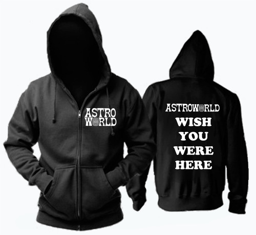 Imagen 1 de 1 de Campera Hoodie Travis Scott Wish You Were Here