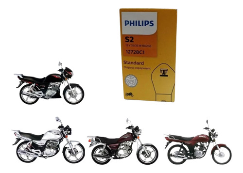 Lampada Farol Bulbo Gsr 125 150 Gs 120 Intruder 125 2011
