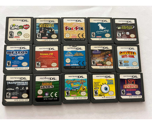 Combo De Juegos Para Nintendo Ds