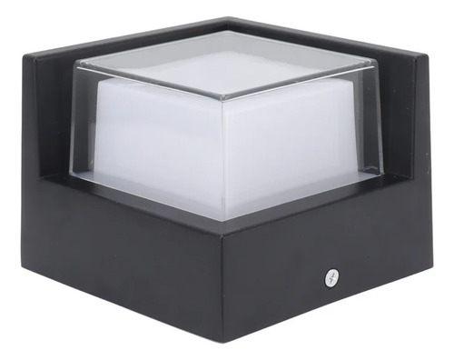 Lámpara De Jardin Led Para Exteriores Resistente Cuadrada