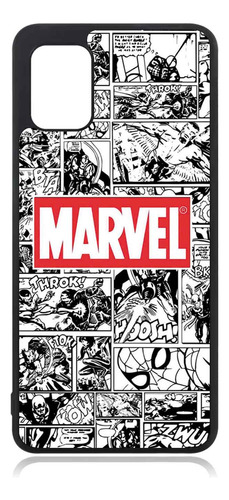 Funda Protector Case Para Samsung A31 Marvel Comics