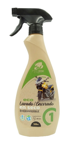 Motoshine - Lavador Y Encerador Con Carnauba Para Moto