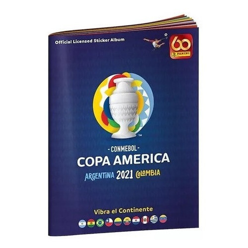 Álbum Vacio Copa America 2021 Original Panini