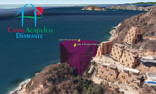 Cad Punta Sirena Lotes 4 Y 5. Dos Lotes Unidos Con Uso De Suelo Residencial Y Turístico Hotelero