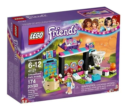 Juego De Armar Parque De Diversiones Friends Caja Morada