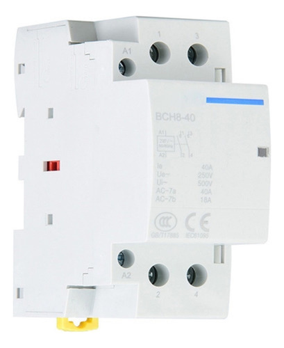 Contactor De Corriente Alterna Para Hogar Riel Din, 2 V, 50/