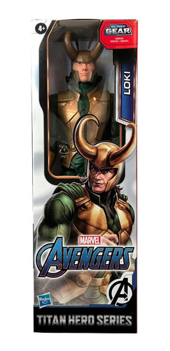 Figura 30cm Loki Titan Héroe Blast Gear Hasbro Avangers