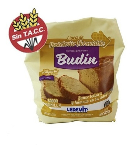 Mix Budin Vainilla Ledevit X 500 Grs