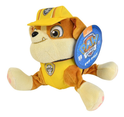Imagem 1 de 2 de Pelucia Patrulha Canina - Rubble De 15 Cm - Sunny Original