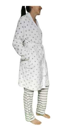Pijama Bata Polar Suave Calientita C/jareta 59325 Dama/mujer