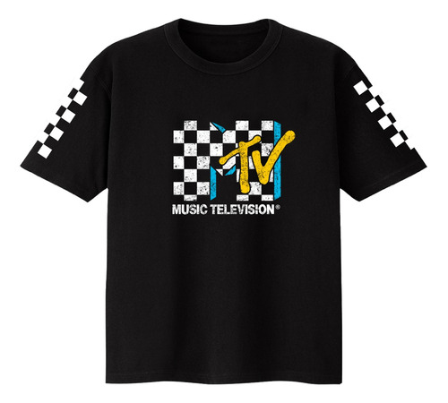 Remera Unisex Algodón - Mtv Music Television